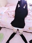 ผู้หญิงเลวหางแฝดผู้ไร้เดียงสา "Eroge Fairy" สวัสดิการการถ่ายภาพส่วนตัว - Dark Lolita