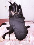 ผู้หญิงเลวหางแฝดผู้ไร้เดียงสา "Eroge Fairy" สวัสดิการการถ่ายภาพส่วนตัว - Dark Lolita