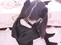 ผู้หญิงเลวหางแฝดผู้ไร้เดียงสา "Eroge Fairy" สวัสดิการการถ่ายภาพส่วนตัว - Dark Lolita
