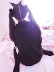 ผู้หญิงเลวหางแฝดผู้ไร้เดียงสา "Eroge Fairy" สวัสดิการการถ่ายภาพส่วนตัว - Dark Lolita