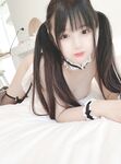 ซากุไร หนิงหนิง NO.010 ถุงน่องผมหางม้าคู่สีดำ 