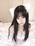 사쿠라이 닝닝 NO.023 작은 흰색 고양이 레이스 속옷