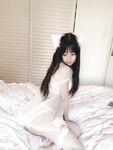 사쿠라이 닝닝 NO.023 작은 흰색 고양이 레이스 속옷