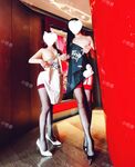 尤物人妻『小怪兽』爸爸好坏啊，不知道从哪找了两个大鸡巴兄弟一起P我