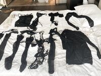 尤物人妻『小怪兽』爸爸好坏啊，不知道从哪找了两个大鸡巴兄弟一起P我