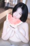 ในปี 2024 สาวนมโตของ Han Tianran [Yeonwoo – Suika] แตงโมลูกใหญ่ + นมแตงโมระเบิดแรงจนสระว่ายน้ำรั่ว