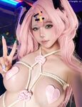 B站【Yiko湿润兔咬一口兔娘】最新『妮可三百窟』Shake it 双视角骚舞SM捆绑很顶