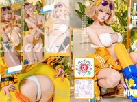 黏黏團子兔（咬一口兔娘ovo） NO.177 8月作品『閃耀夏日-阿尼斯』 戀愛告急