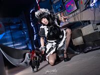 黏黏团子兔（咬一口兔娘ovo） NO.179 8月作品『慵懒逐浪-艾莲·乔』Summertime
