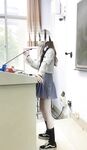 ครูสวย ขาวรวย "มิลค์ โคโค่" ใส่ชุดสาวไปโรงเรียนมาก