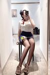 Twitter [Sydney Axiyouyou] Good-looking goddess has sex in private room, round and big breasts, white tiger, pink hole is too bright