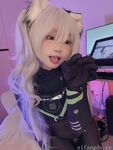지혜 로리타 COSER [칸자와 에리] 대규모 그림 - 전자 고양이 애완 동물