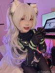 지혜 로리타 COSER [칸자와 에리] 대규모 그림 - 전자 고양이 애완 동물