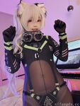 지혜 로리타 COSER [칸자와 에리] 대규모 그림 - 전자 고양이 애완 동물