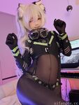 지혜 로리타 COSER [칸자와 에리] 대규모 그림 - 전자 고양이 애완 동물