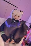 지혜 로리타 COSER [칸자와 에리] 대규모 그림 - 전자 고양이 애완 동물