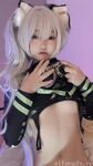 지혜 로리타 COSER [칸자와 에리] 대규모 그림 - 전자 고양이 애완 동물