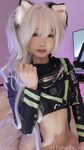 지혜 로리타 COSER [칸자와 에리] 대규모 그림 - 전자 고양이 애완 동물
