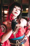 Patreon【浵卡ToKar】cos花火巨乳白虎，口交干炮一条龙，花式足交超带劲