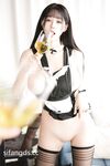 The latest paid boutique, with peak figure and good looks, the showman busty goddess [Zhu Ker] breaks through the scale, the SM maid strips naked, showing her breasts and pussy, her figure is really invincible