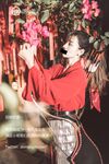 【深夜企划】极品模特【懂小姐】-花木兰古城Cosplay倾国倾城，被路人发现拍下威胁吃豆腐