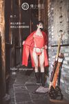 【深夜企划】极品模特【懂小姐】-花木兰古城Cosplay倾国倾城，被路人发现拍下威胁吃豆腐