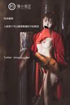 【深夜企划】极品模特【懂小姐】-花木兰古城Cosplay倾国倾城，被路人发现拍下威胁吃豆腐