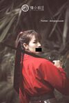 【深夜企划】极品模特【懂小姐】-花木兰古城Cosplay倾国倾城，被路人发现拍下威胁吃豆腐