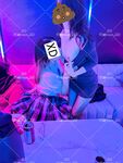 性感良家尤物人妻『ALY』5p成就達成啦，同時面對四根肉棒一起興奮到不知道先從哪個開始，一直求著各位爸爸操我