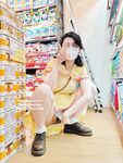 抖音、快手全网同名，极品网红福利姬【奶咪】未流出OF收费3部-户外露出