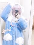 【一團墨染w】福利姬中極品，神仙顏值，幼態蘿莉-天空