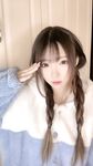 【一團墨染w】福利姬中極品，神仙顏值，幼態蘿莉-天空
