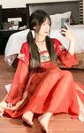 【一團墨染w】福利姬中極品，神仙顏值，幼態蘿莉-天空