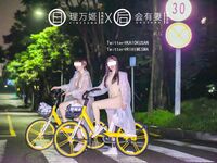 【深夜企划】极品模特【理万姬】-雨夜小黄车真空骑行雪白娇躯美臀翘乳嫩穴一览无余