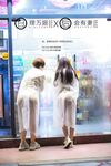 【深夜企划】极品模特【理万姬】-雨夜小黄车真空骑行雪白娇躯美臀翘乳嫩穴一览无余