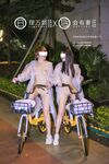 【深夜企划】极品模特【理万姬】-雨夜小黄车真空骑行雪白娇躯美臀翘乳嫩穴一览无余