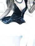 NO.048 마스수요‎2018‎.0‎3‎.22 블랙 시스루 스커트 라지 CD회원버전