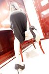 NO.165 Masusuyo‎2021.0‎2‎.‎24 Skirt panjang hitam gelap