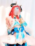 Patreon【Ayame】ขนาดใหญ่ 4 ชุด-T4 Nilou