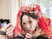 【兔兔_秀禾_tu521125】婚纱内射，男厕口爆，放尿，制服，露出，反差婊，双飞