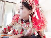 【兔兔_秀禾_tu521125】婚纱内射，男厕口爆，放尿，制服，露出，反差婊，双飞