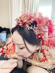 【兔兔_秀禾_tu521125】婚纱内射，男厕口爆，放尿，制服，露出，反差婊，双飞