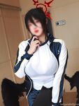 Big Breasted Welfare Girl @yura0v0yura คอลเลกชันแอ็คชั่นสไตล์การ์ตูนในชีวิตจริง 5