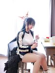 Big Breasted Welfare Girl @yura0v0yura คอลเลกชันแอ็คชั่นสไตล์การ์ตูนในชีวิตจริง 5