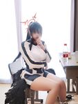 Big Breasted Welfare Girl @yura0v0yura คอลเลกชันแอ็คชั่นสไตล์การ์ตูนในชีวิตจริง 5