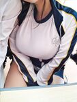 Big Breasted Welfare Girl @yura0v0yura คอลเลกชันแอ็คชั่นสไตล์การ์ตูนในชีวิตจริง 5