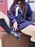 Big Breasted Welfare Girl @yura0v0yura คอลเลกชันแอ็คชั่นสไตล์การ์ตูนในชีวิตจริง 5