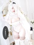 Big Breasted Welfare Girl @yura0v0yura คอลเลกชันแอ็คชั่นสไตล์การ์ตูนในชีวิตจริง 5