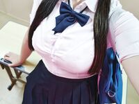 Big Breasted Welfare Princess @yura0v0yura ผลงานการ์ตูนสไตล์ชีวิตจริง 6
