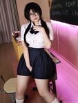 Big Breasted Welfare Princess @yura0v0yura ผลงานการ์ตูนสไตล์ชีวิตจริง 6